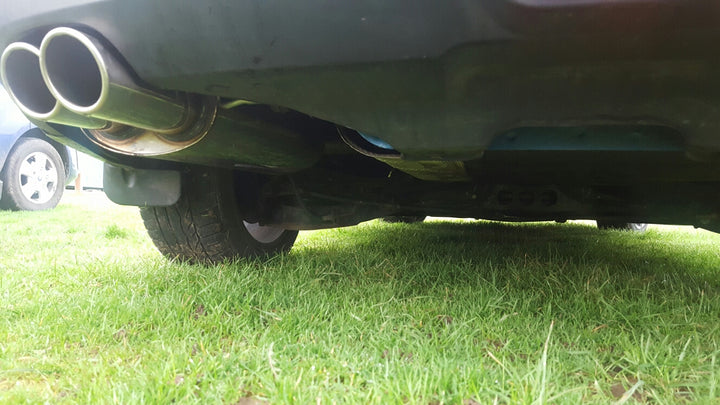 MG 6 2" Stainless Exhaust System With Twin Tailpipe