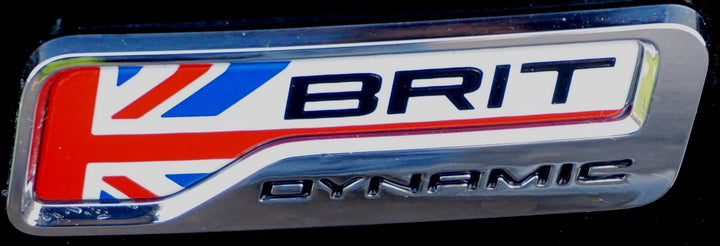 MG Brit Dynamic Chrome/Union Jack Badge