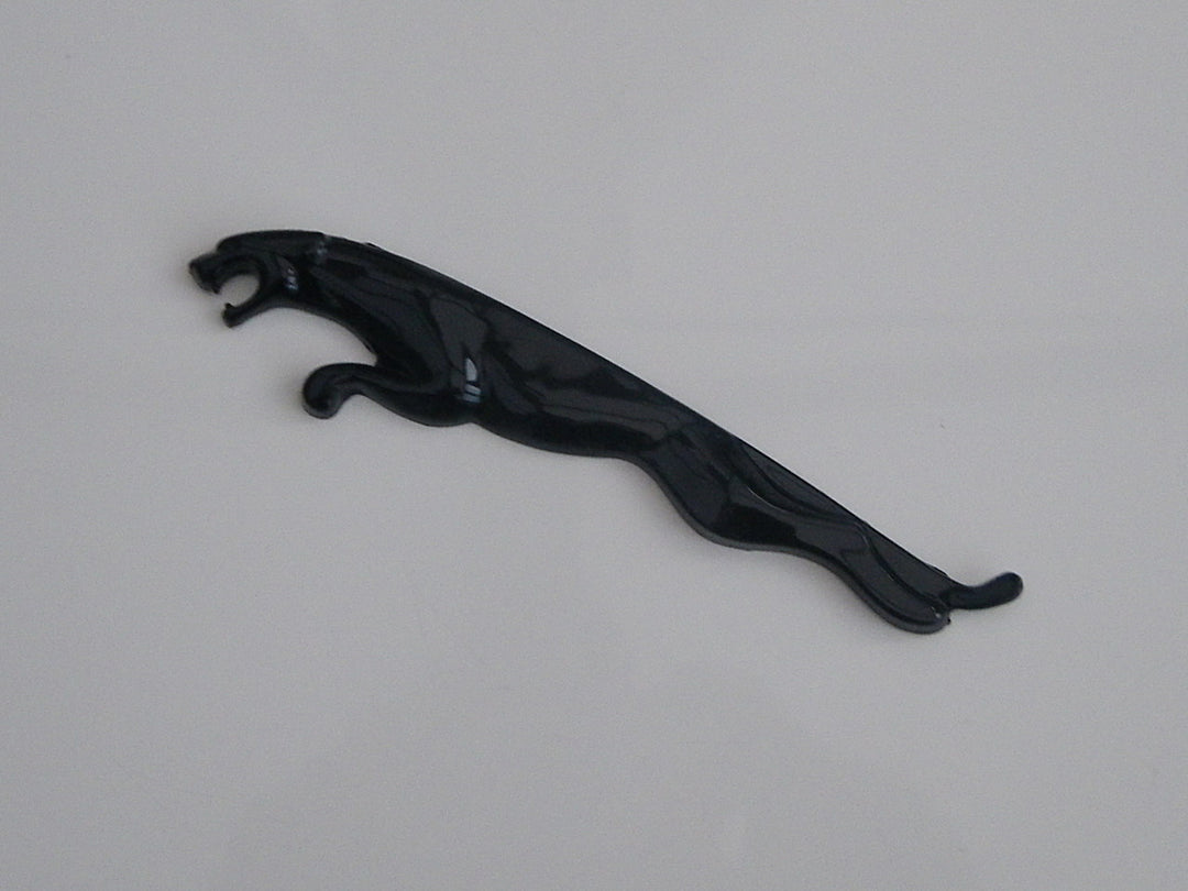 Jaguar Leaper Leaping Cat New Superb Chrome Alloy Badge 16cm Emblem Black