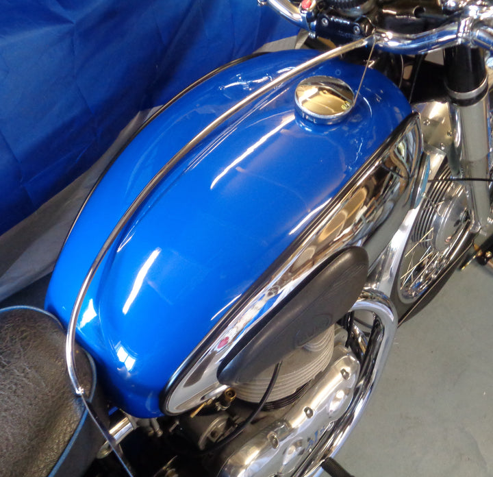 AJS CSR etc Matchless Petrol Tank Centre Chrome Strip/Trim Rare Made in UK