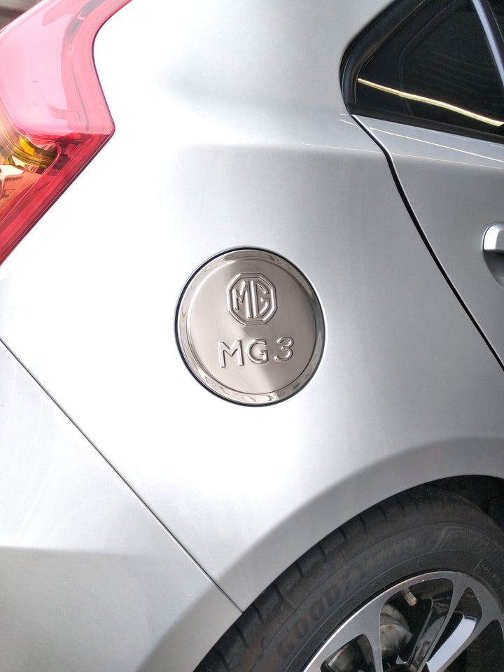 MG3 Petrol Tank Cover Panel in STAINLESS