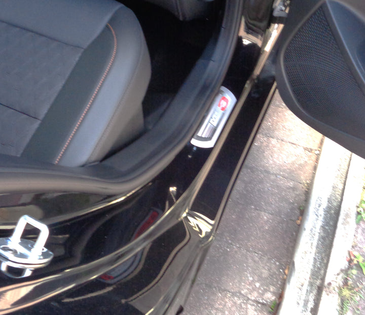MG3 and MG3 Hybrid (ALL MODELS) Stainless Door Sill Protector Kit with ...