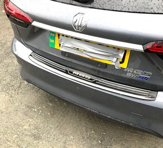 MG5 REAR STAINLESS EXTERNAL SILLPROTECTOR