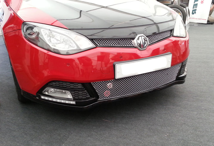 MG6 Mesh Grille Set  Matt Black and Black Gloss