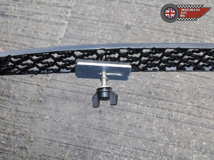 MG6 Mesh Grille Set  Matt Black and Black Gloss