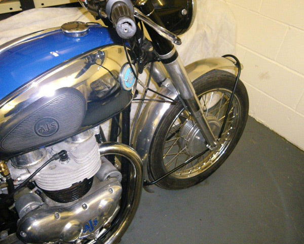 AJS BADGES PAIR "BRAND NEW" STUNNING FINISH OR NEW PRODUCT RELEASE