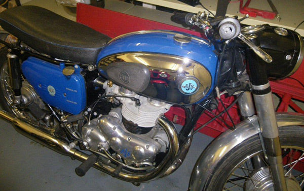 Matchless and AJS Chrome Petrol Tank Side Panels
