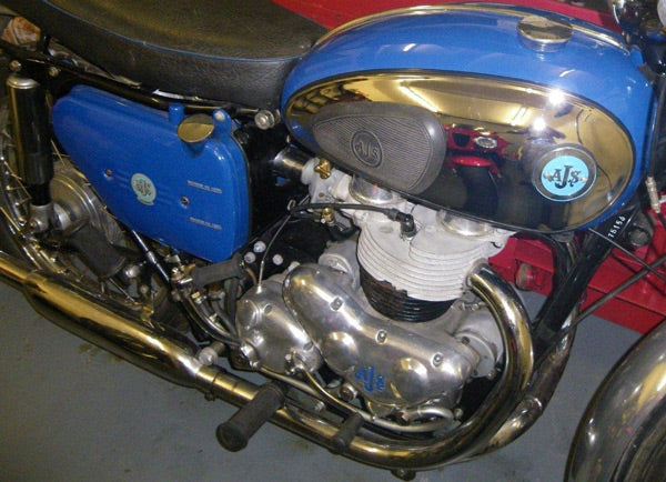 Matchless and AJS Chrome Petrol Tank Side Panels