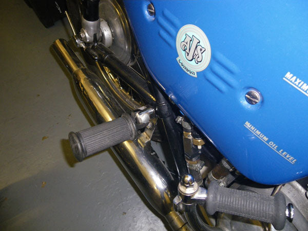 AJS & Matchless CSR Passenger Footrest / Foot Rest Yokes Unique to us