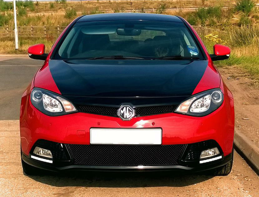 MG6 Mesh Grille Set  Matt Black and Black Gloss