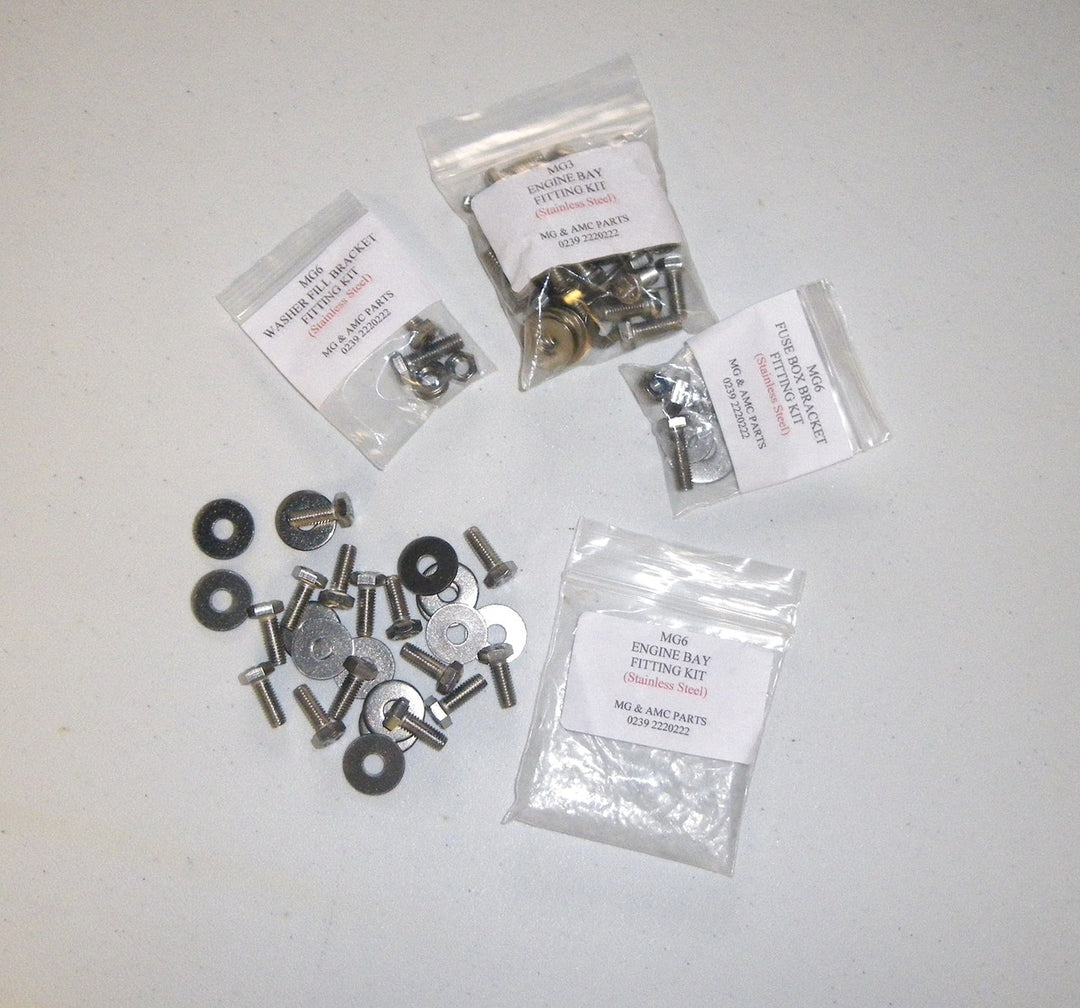 MG3 Under Bonnet Stainless Steel Replacement Kits
