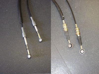 MGF Pair of Gear Change Cables ULS100060/61 & ULS100070/71 (READY TO INSTALL)