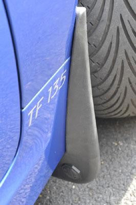 MG TF Front and Rear Mudflap Set - now expected in January 2025